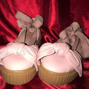 Rihanna fenty Puma bow creepers.